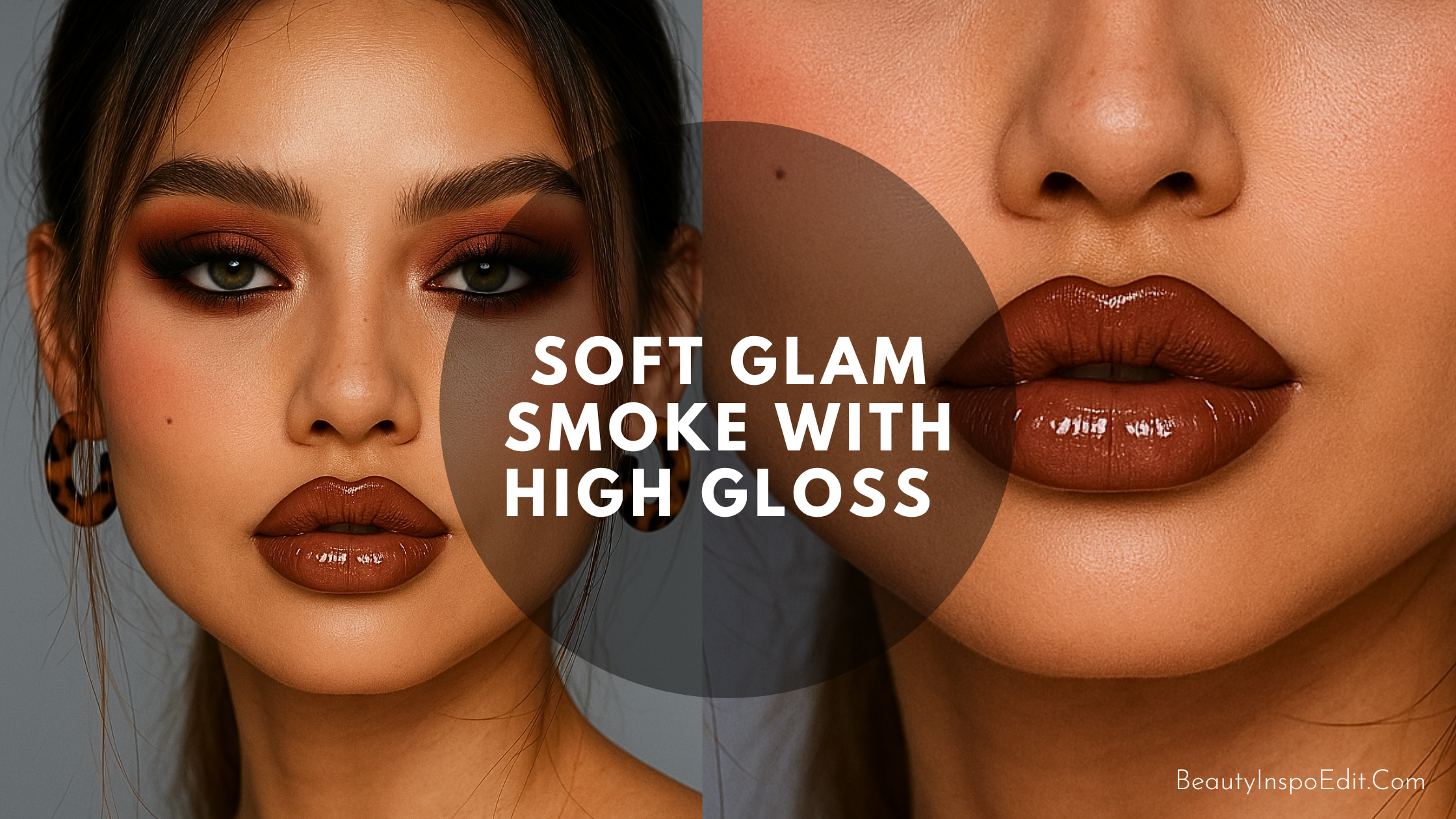 Soft Glam Smoke With High Gloss Confidence