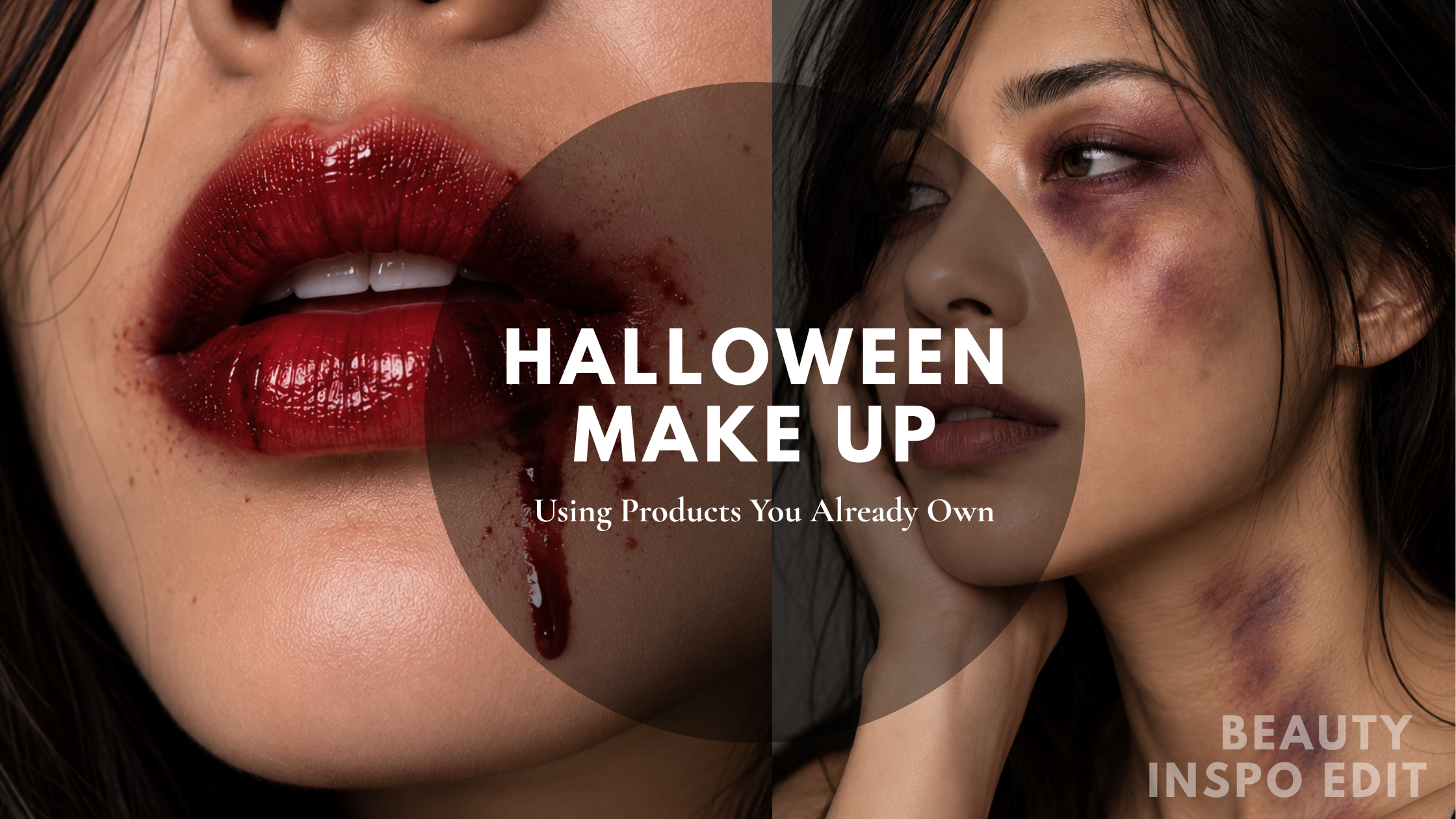 Halloween Makeup Using Products You Already Own