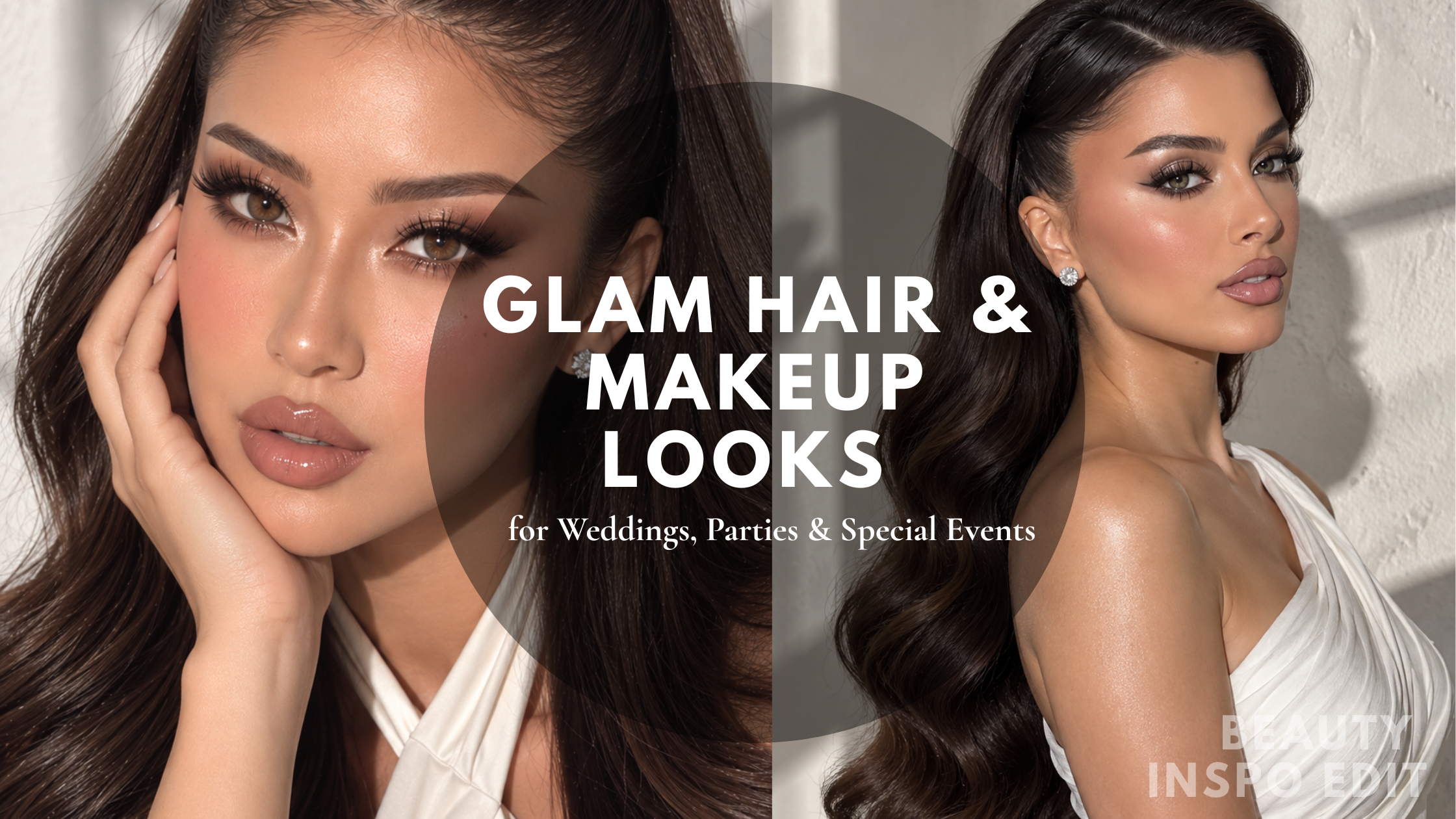 Glam Hair & Makeup Looks for Weddings, Parties & Special Events